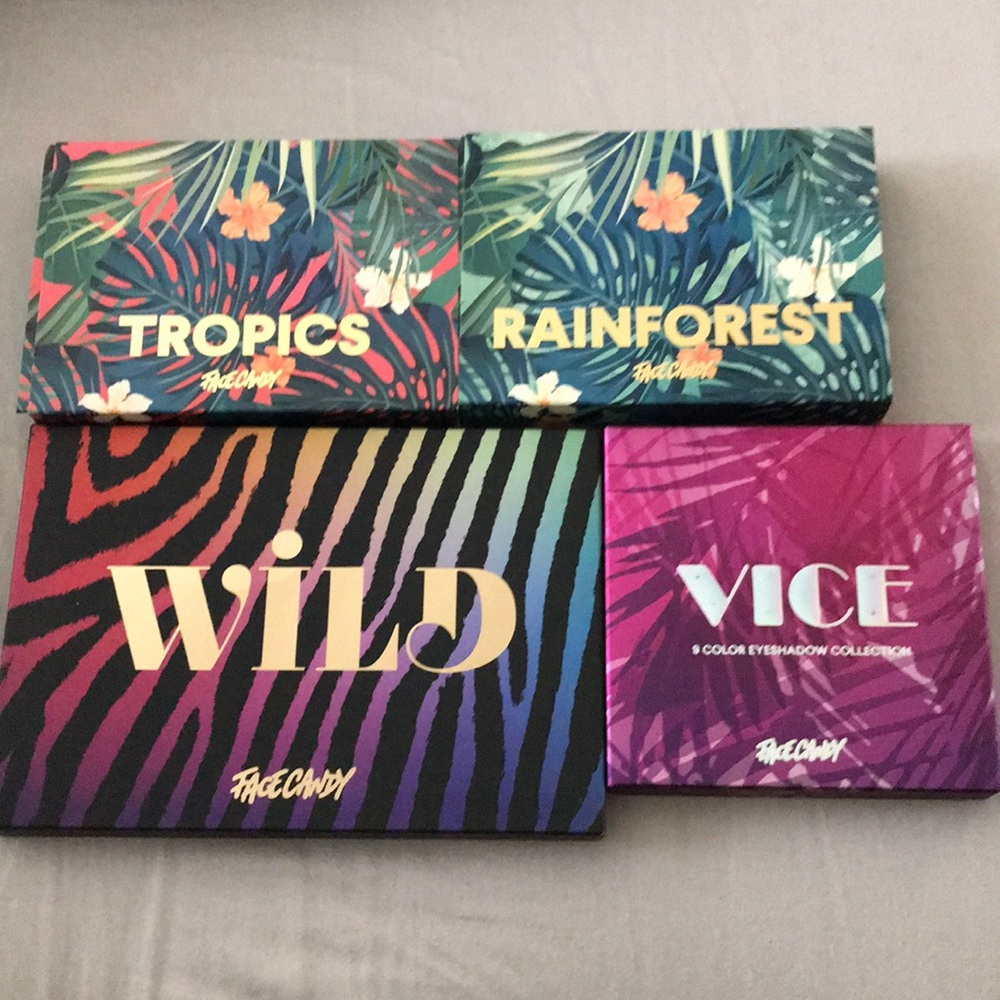 Face candy eyeshadow palettes